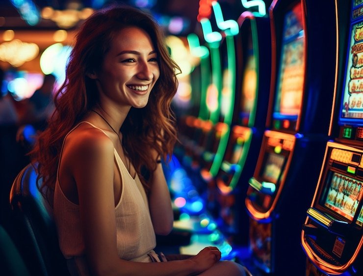 Casino Hold'em game interface on kompastoto login showing community cards and betting controls
